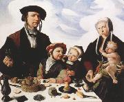 HEEMSKERCK, Maerten van Family Portrait (mk08) Spain oil painting artist